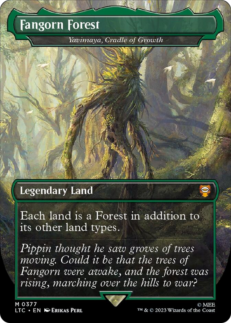 Fangorn Forest - Yavimaya, Cradle of Growth [The Lord of the Rings: Tales of Middle-Earth Commander] | Gamer Loot
