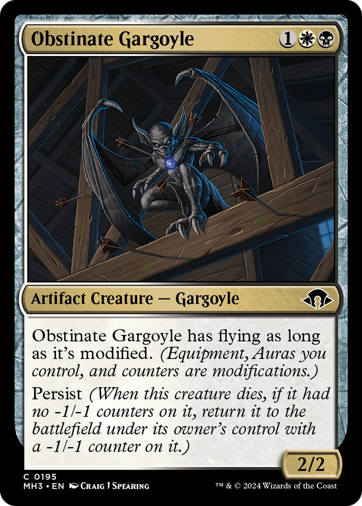 Obstinate Gargoyle [Modern Horizons 3] | Gamer Loot