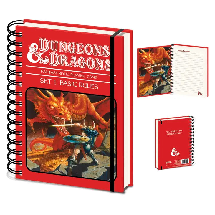 Dungeons and Dragons Basic Rules Notebook | Gamer Loot