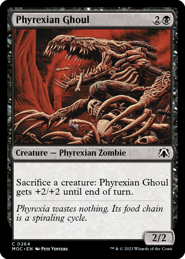 Phyrexian Ghoul [March of the Machine Commander] | Gamer Loot