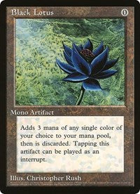 Black Lotus (Oversized) [Oversize Cards] | Gamer Loot