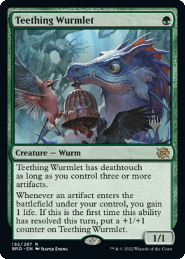 Teething Wurmlet (Promo Pack) [The Brothers' War Promos] | Gamer Loot