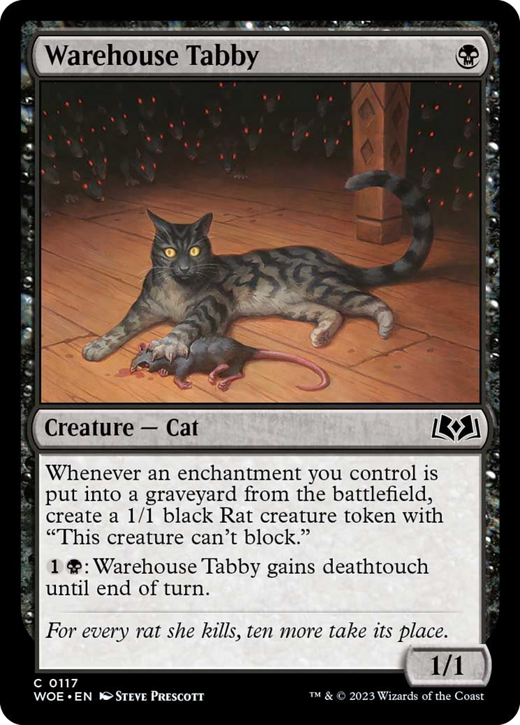 Warehouse Tabby [Wilds of Eldraine] | Gamer Loot