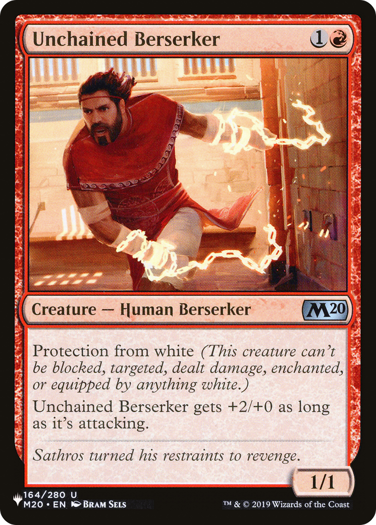 Unchained Berserker [The List Reprints] | Gamer Loot