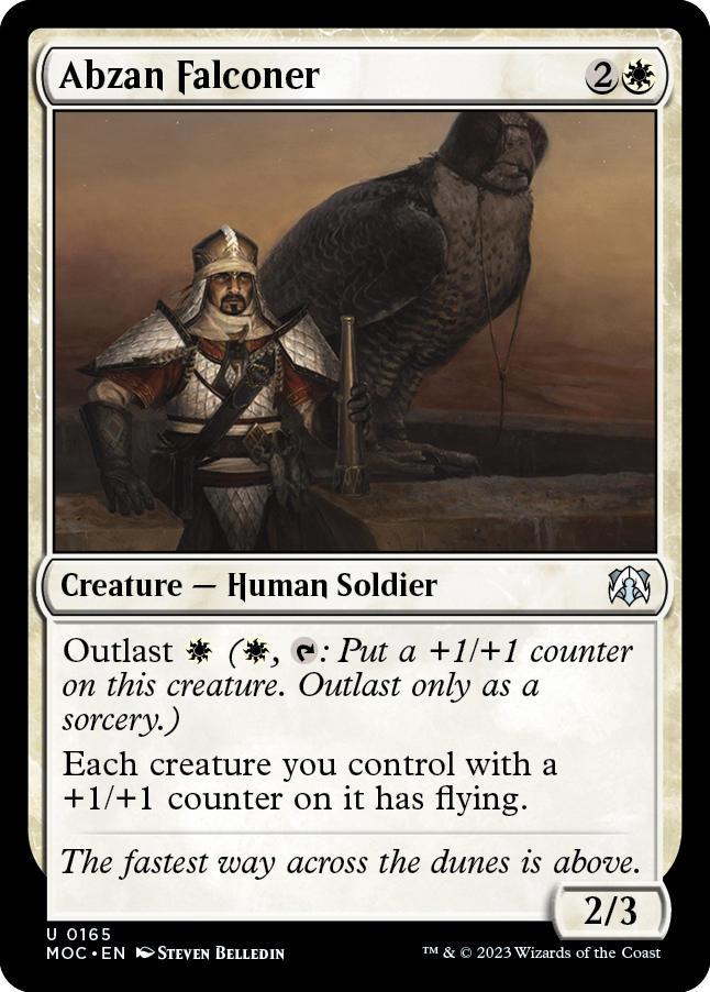 Abzan Falconer [March of the Machine Commander] | Gamer Loot