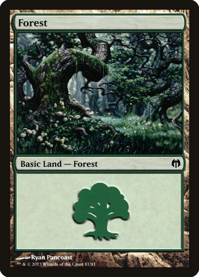 Forest (81) [Duel Decks: Heroes vs. Monsters] | Gamer Loot