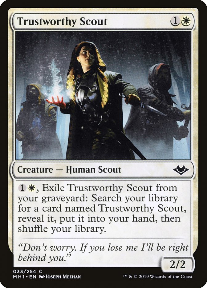 Trustworthy Scout [Modern Horizons] | Gamer Loot