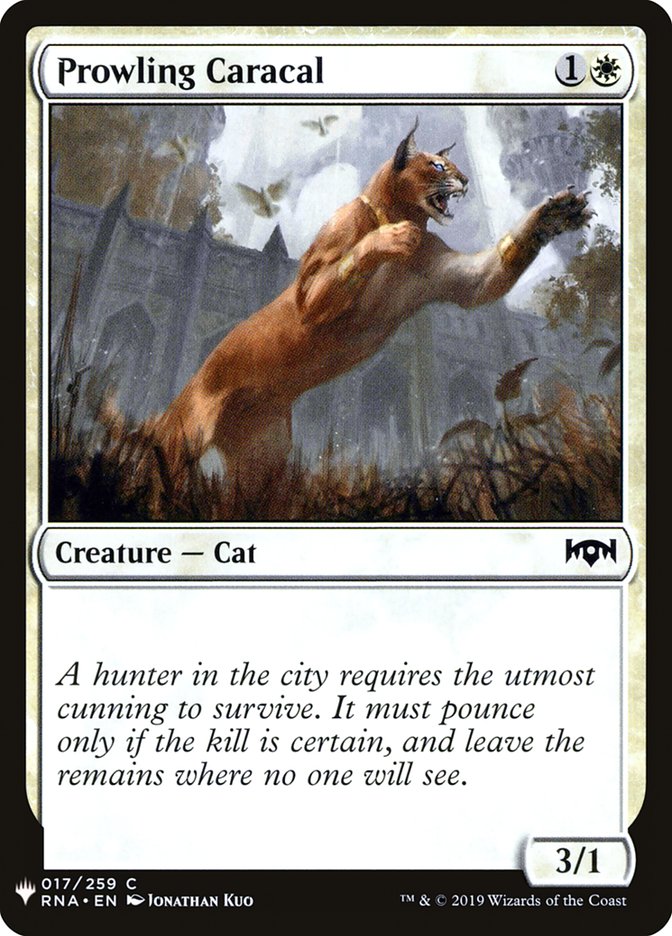 Prowling Caracal [Mystery Booster] | Gamer Loot