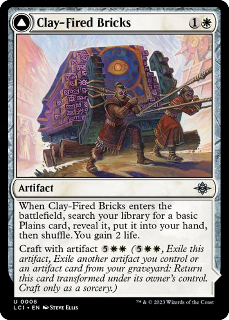 Clay-Fired Bricks // Cosmium Kiln [The Lost Caverns of Ixalan] | Gamer Loot