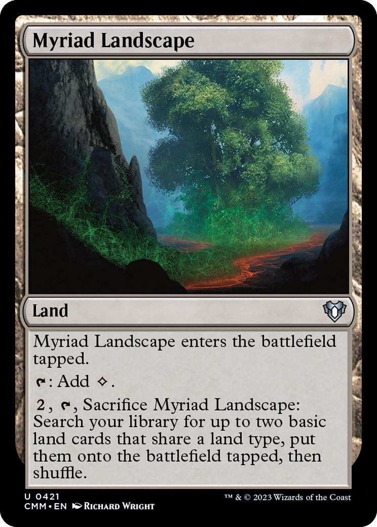 Myriad Landscape [Commander Masters] | Gamer Loot
