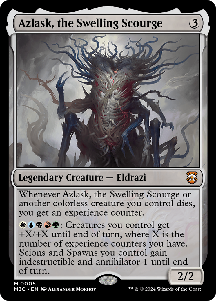 Azlask, the Swelling Scourge [Modern Horizons 3 Commander] | Gamer Loot