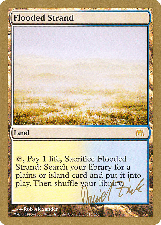 Flooded Strand (Daniel Zink) [World Championship Decks 2003] | Gamer Loot