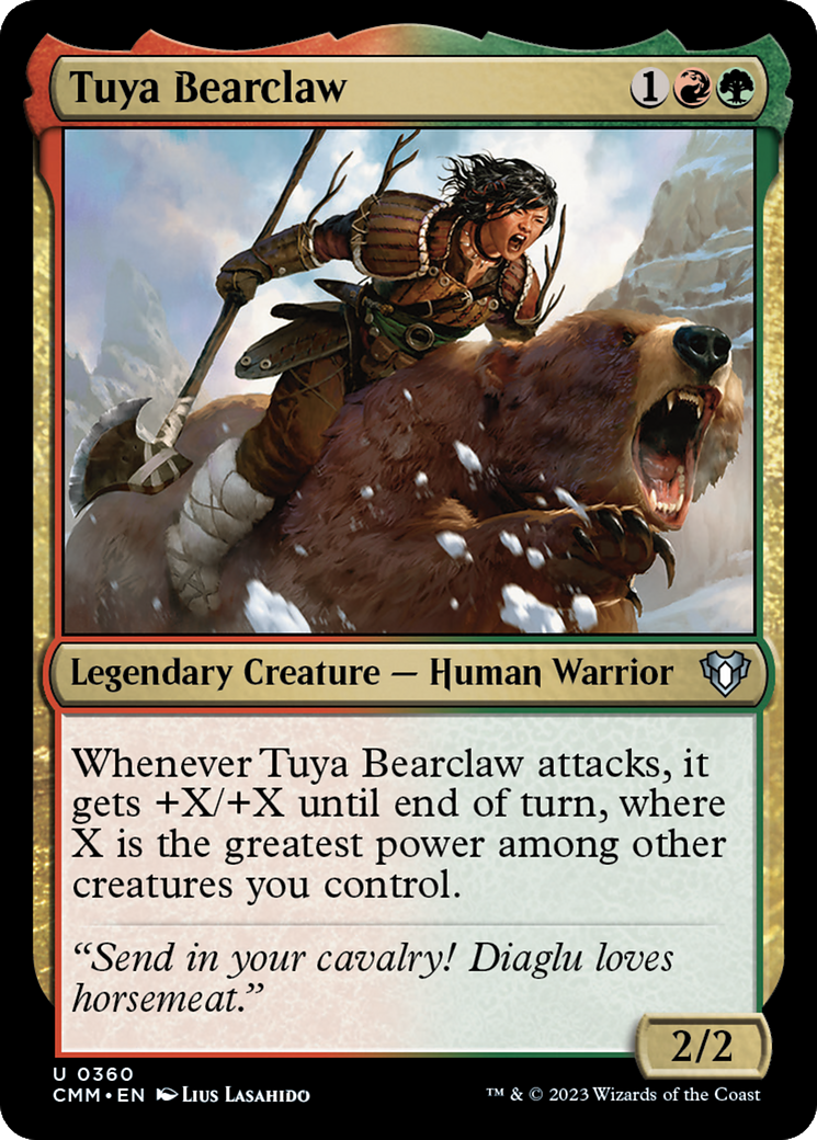 Tuya Bearclaw [Commander Masters] | Gamer Loot