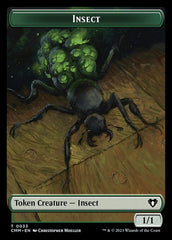 Eldrazi Spawn // Insect Double-Sided Token [Commander Masters Tokens] | Gamer Loot