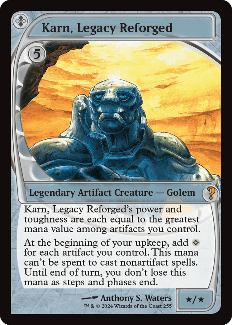 Karn, Legacy Reforged (Future Sight) [Mystery Booster 2] | Gamer Loot