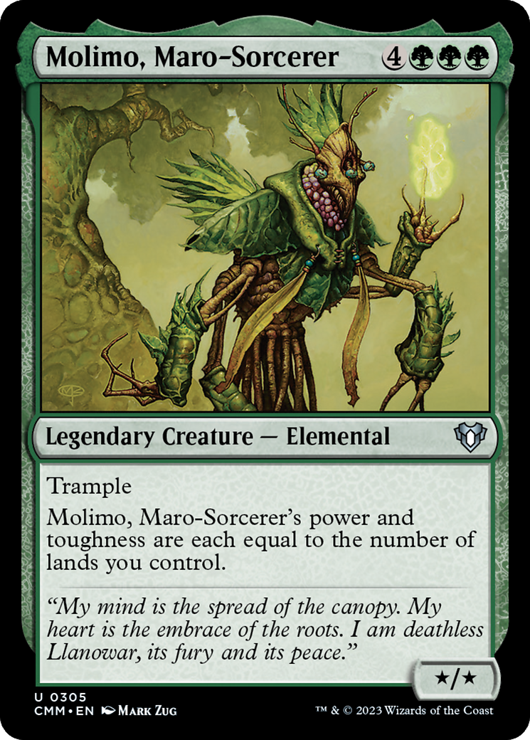 Molimo, Maro-Sorcerer [Commander Masters] | Gamer Loot