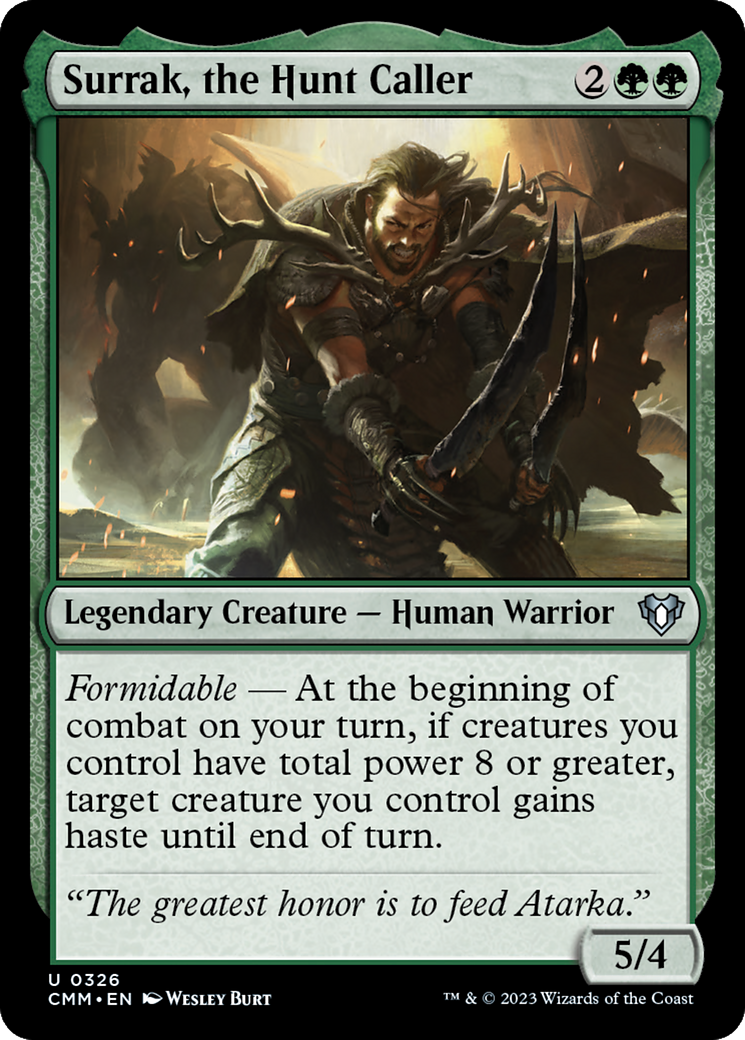 Surrak, the Hunt Caller [Commander Masters] | Gamer Loot