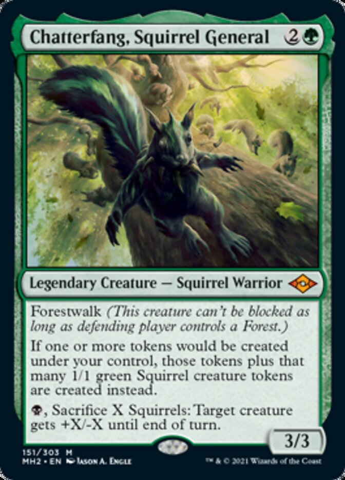 Chatterfang, Squirrel General [Modern Horizons 2] | Gamer Loot