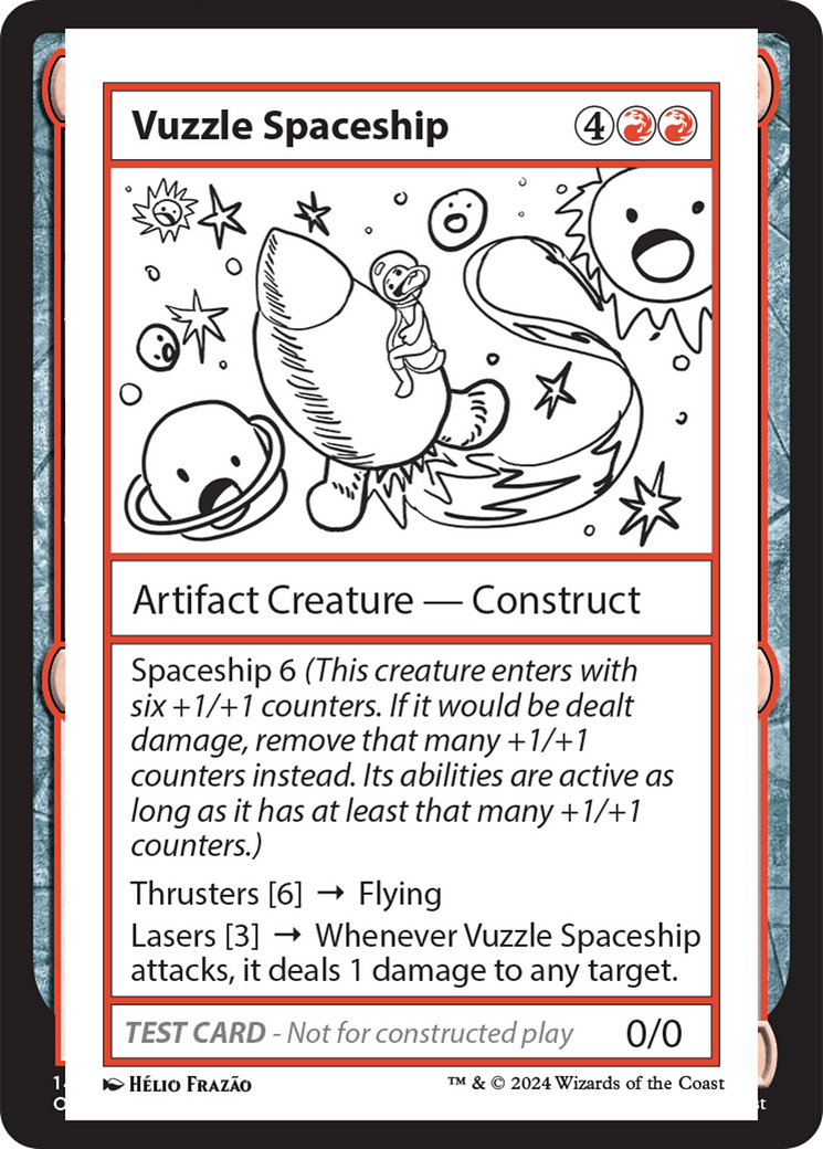 Vuzzle Spaceship [Mystery Booster 2 Playtest Cards] | Gamer Loot