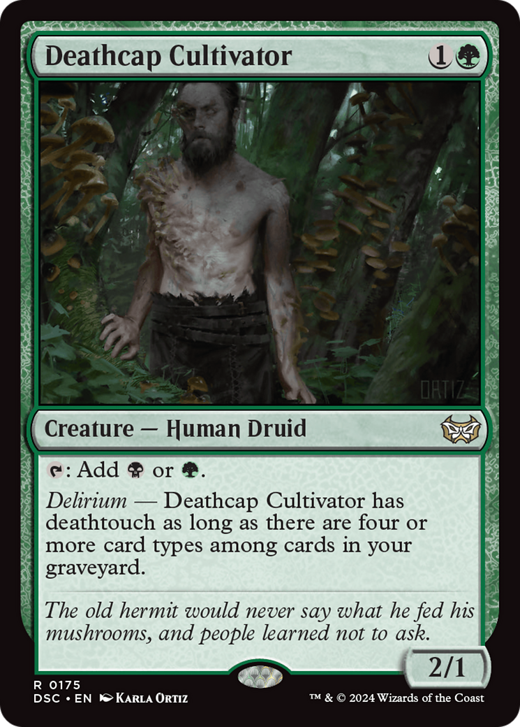 Deathcap Cultivator [Duskmourn: House of Horror Commander] | Gamer Loot