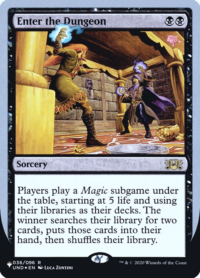 Enter the Dungeon (Unfinity Foil Edition) [The List] | Gamer Loot