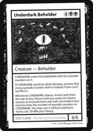 Underdark Beholder (2021 Edition) [Mystery Booster Playtest Cards] | Gamer Loot