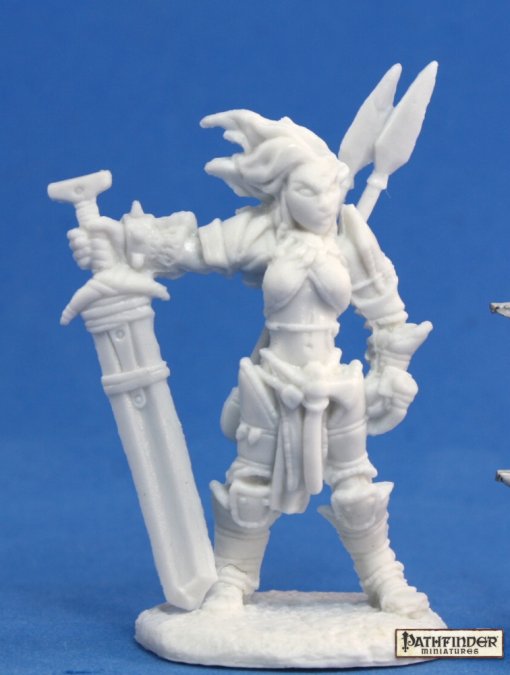 Reaper Bones Miniatures: Amiri, Iconic Barbarian | Gamer Loot