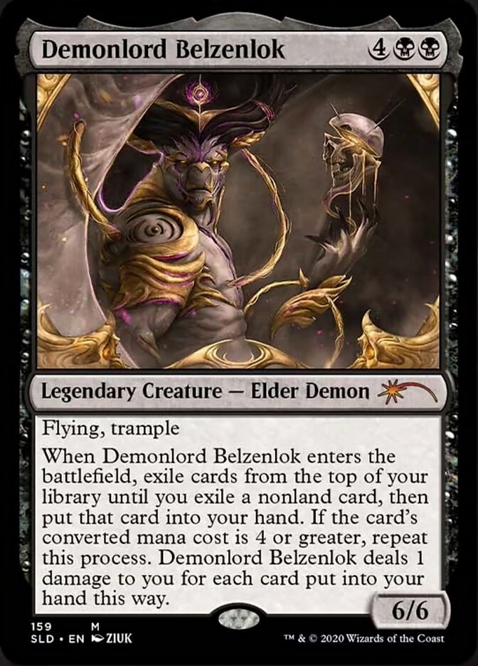 Demonlord Belzenlok (Foil Etched) [Secret Lair Drop Series] | Gamer Loot