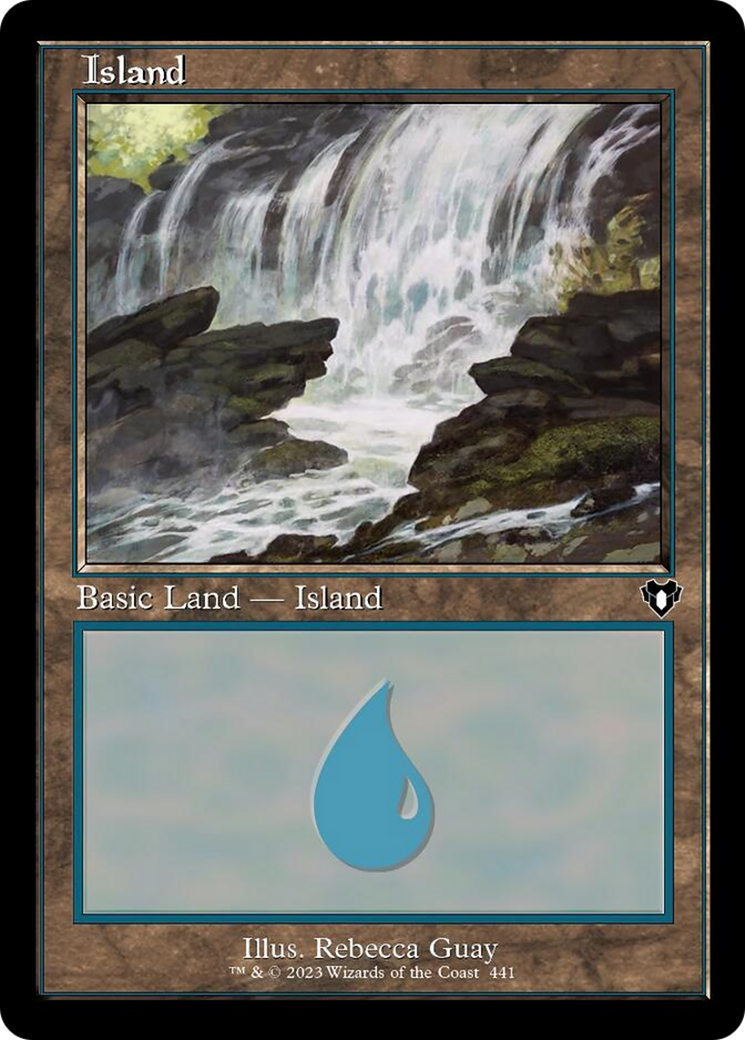 Island (441) (Retro) [Commander Masters] | Gamer Loot