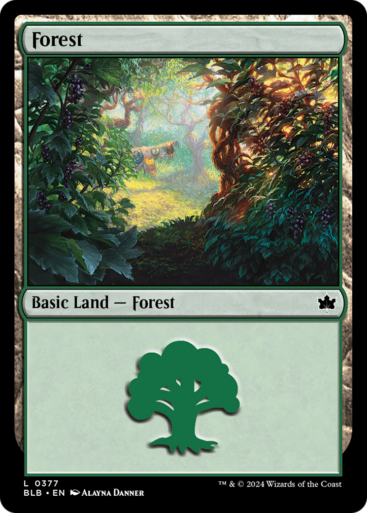 Forest (0377) [Bloomburrow] | Gamer Loot