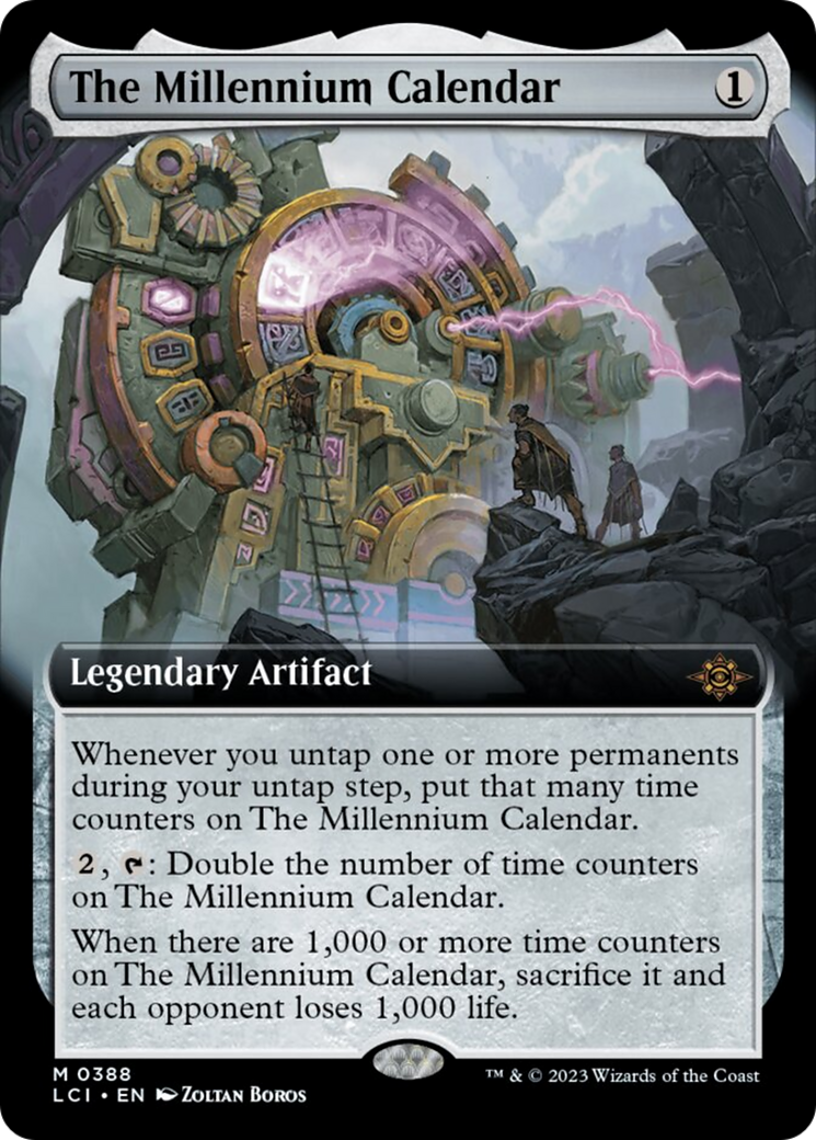 The Millennium Calendar (Extended Art) [The Lost Caverns of Ixalan] | Gamer Loot