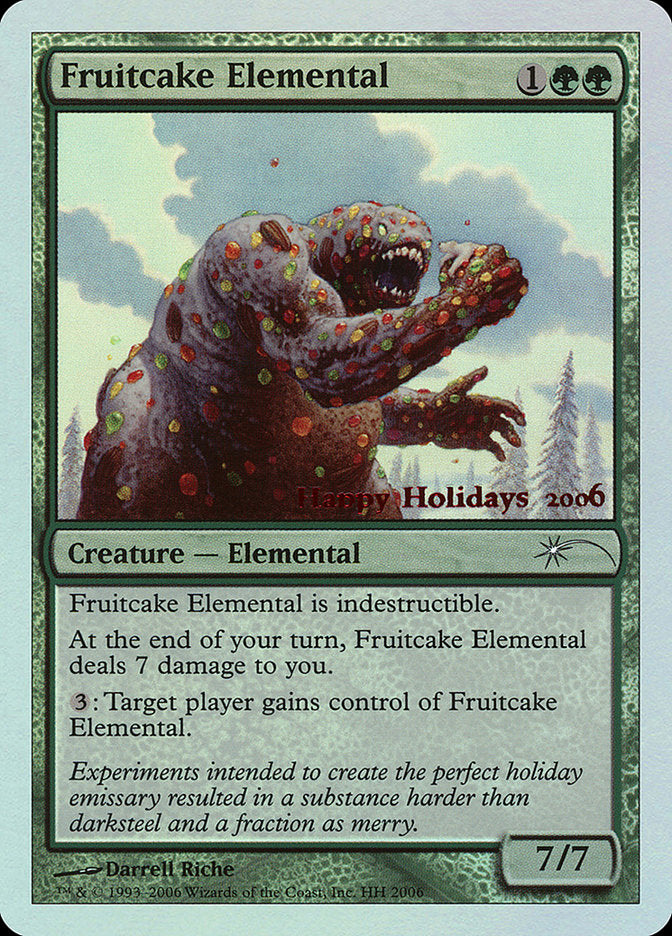 Fruitcake Elemental [Happy Holidays] | Gamer Loot