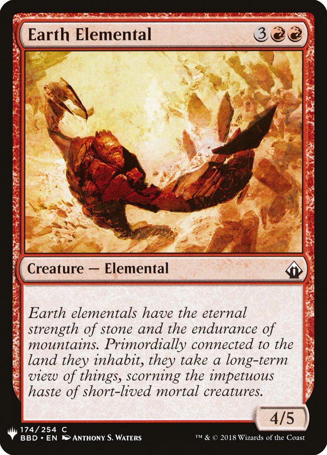 Earth Elemental [Mystery Booster] | Gamer Loot