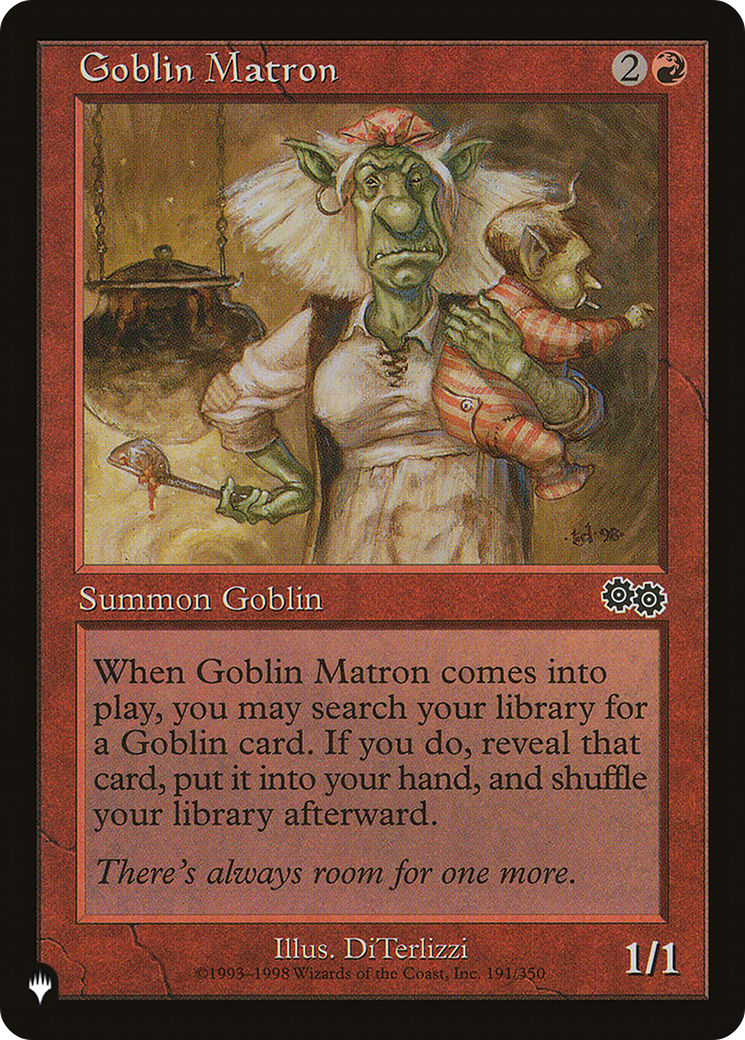 Goblin Matron (USG) [The List Reprints] | Gamer Loot