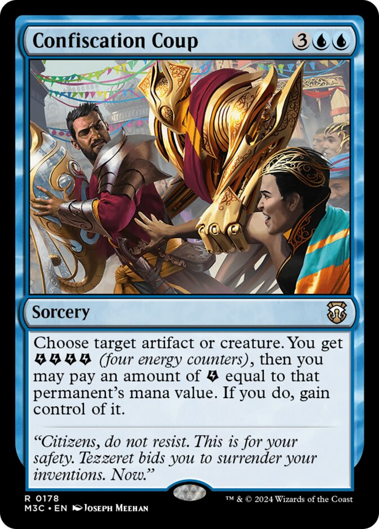 Confiscation Coup (Ripple Foil) [Modern Horizons 3 Commander] | Gamer Loot