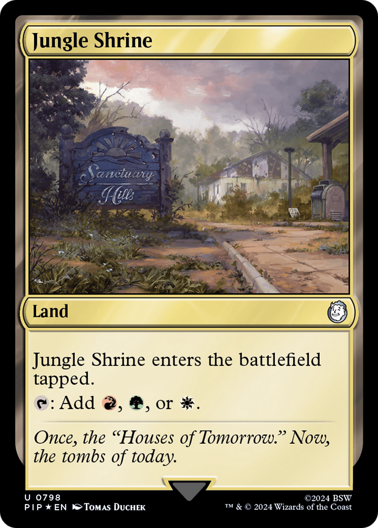 Jungle Shrine (Surge Foil) [Fallout] | Gamer Loot