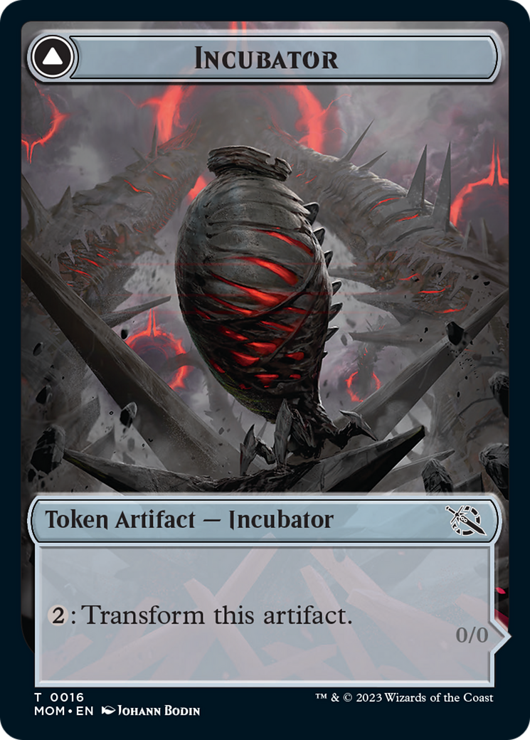 Incubator // Phyrexian (16) Double-Sided Token [March of the Machine Tokens] | Gamer Loot