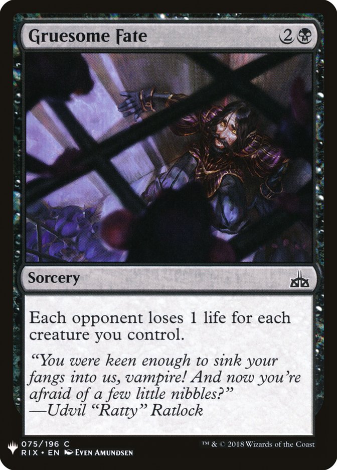 Gruesome Fate [Mystery Booster] | Gamer Loot