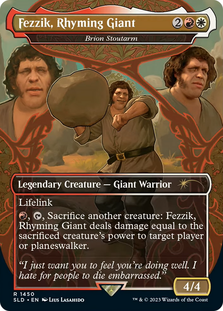 Fezzik, Rhyming Giant - Brion Stoutarm [Secret Lair Drop Series] | Gamer Loot