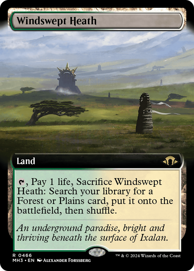 Windswept Heath (Extended Art) [Modern Horizons 3] | Gamer Loot