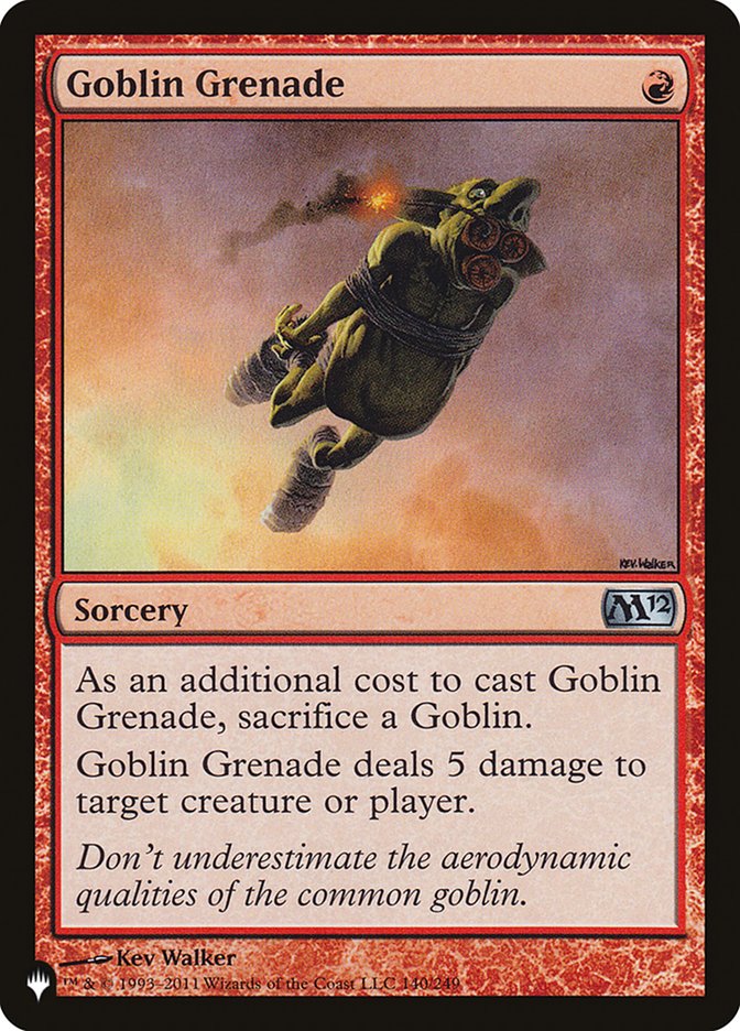 Goblin Grenade [The List] | Gamer Loot