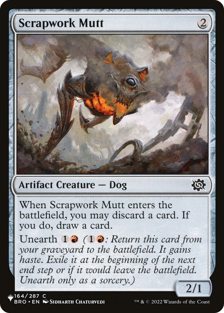 Scrapwork Mutt [The List Reprints] | Gamer Loot