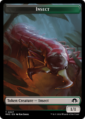 Zombie // Insect (0027) Double-Sided Token [Modern Horizons 3 Tokens] | Gamer Loot