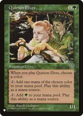 Quirion Elves [The List Reprints] | Gamer Loot