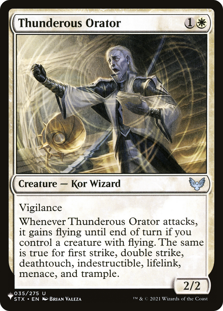 Thunderous Orator [The List] | Gamer Loot