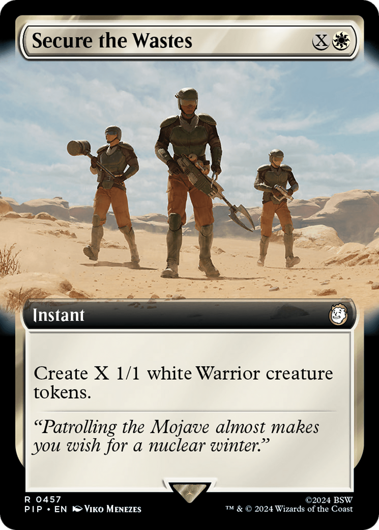 Secure the Wastes (Extended Art) [Fallout] | Gamer Loot