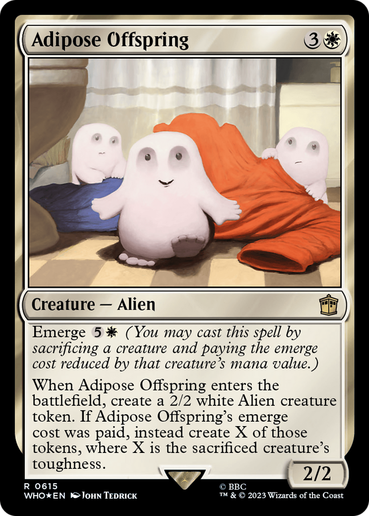 Adipose Offspring (Surge Foil) [Doctor Who] | Gamer Loot
