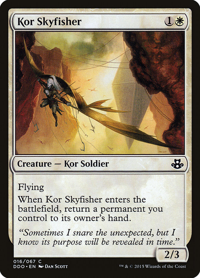 Kor Skyfisher [Duel Decks: Elspeth vs. Kiora] | Gamer Loot