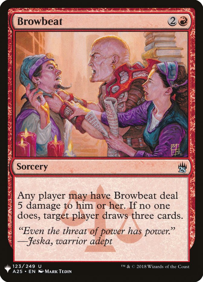 Browbeat [Mystery Booster] | Gamer Loot