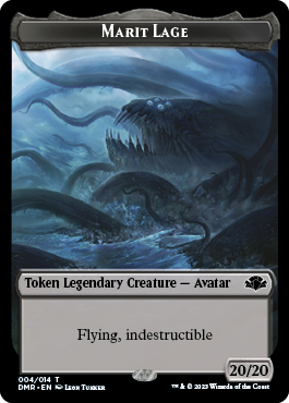 Insect // Marit Lage Double-Sided Token [Dominaria Remastered Tokens] | Gamer Loot